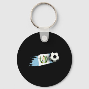 Llavero Camiseta de la bandera de Guatemala equipo de fútb