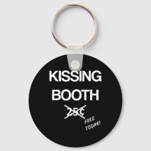 Llavero Camiseta de la cabina de besos - Camisetas de Hall
