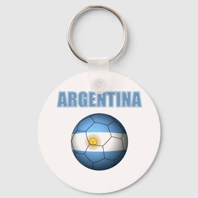 Llavero Camiseta de la Copa Mundial de Argentina (Anverso)
