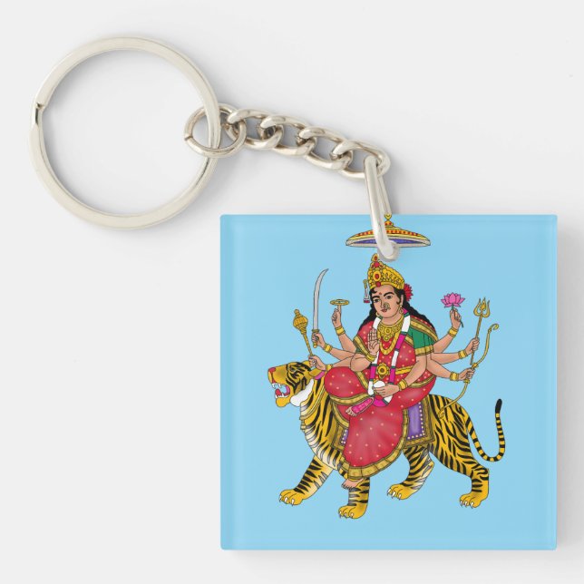 Llavero Camiseta de la Diosa Durga (Frente)
