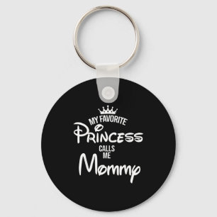 Llavero Camiseta de la princesa favorita que llama mami dí