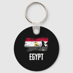 Llavero Camiseta de la selección de fútbol de Egipto con b
