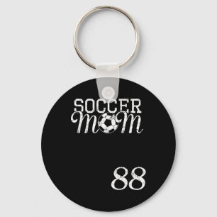 Llavero Camiseta de Mamá de Fútbol Número 88 Jugador Favor