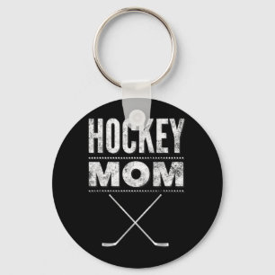 Llavero Camiseta de Mamá de Hockey para el Día de la Madre