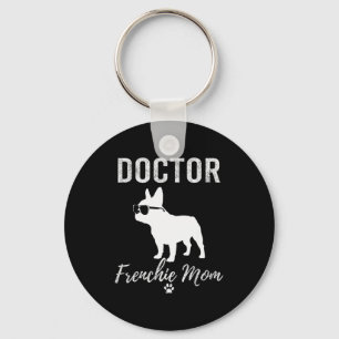 Llavero Camiseta de mamá francesa médica divertida para am