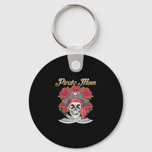 Llavero Camiseta de mamá pirata regalo de vacaciones Jolly