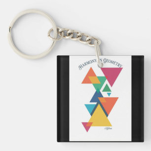 Llavero Camiseta de manga larga de arte geométrico ADOM
