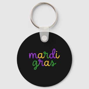 Llavero Camiseta de Mardi Gras Divertida Fiesta de Mardi G