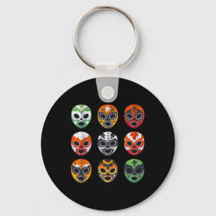 Llavero Camiseta de máscaras de lucha libre niño hombres l