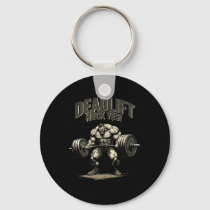 Llavero Camiseta de motivación para entrenamiento de muscu
