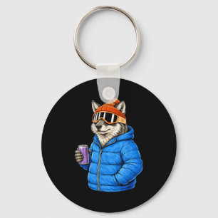 Llavero Camiseta de motivos de animales lobo fiesta après 