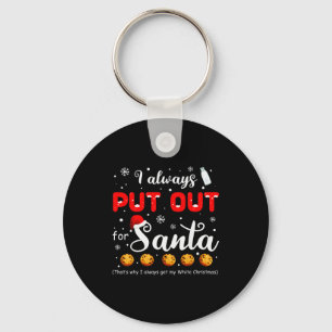 Llavero Camiseta de Navidad Traviesa Siempre Pongo Para Sa