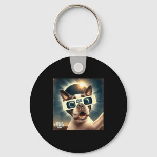 Llavero Camiseta de niños Selfie Boston Terrier Mujeres Ho