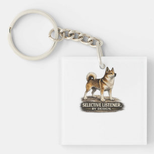 Llavero Camiseta de Norwegian Lundehund – Oyente Selectivo