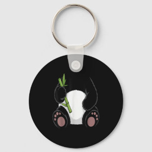 Llavero Camiseta de Panda Adultos Niños Hombres Mujeres Di