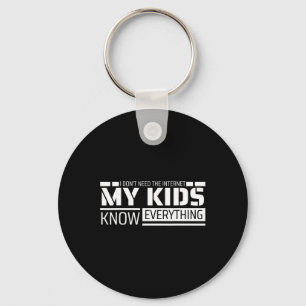 Llavero Camiseta De Papá Graciosa De Niños Hombres Famosos