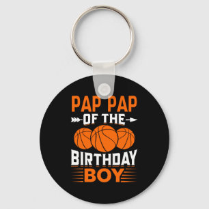 Llavero Camiseta de papá papá del chico cumpleañero de bal