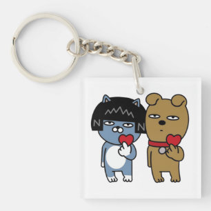 Llavero Camiseta de pareja - Frodo & Neo