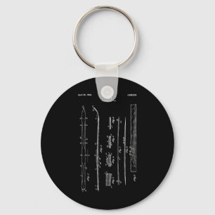 Llavero Camiseta de plano de esquí vintage - Esquí acuátic