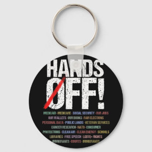 Llavero Camiseta de protesta de manos libres1.png