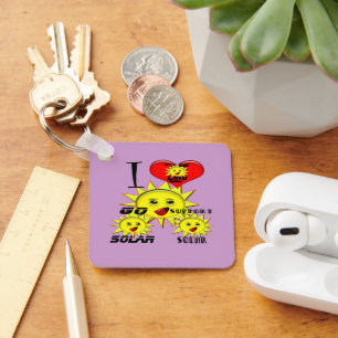 Llavero Camiseta de Regalos de Energía Solar y Productos P