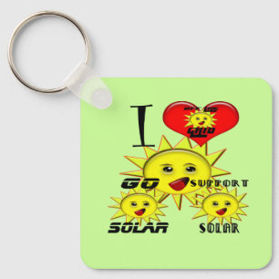 Llavero Camiseta de Regalos de Energía Solar y Productos P