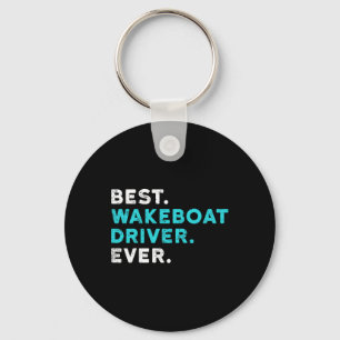 Llavero Camiseta de remo de barco de conductor de wakeboat
