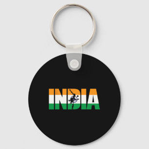 Llavero Camiseta de seguidores de críquet de la India Jers