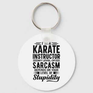 Llavero Camiseta de Soy Instructor de Karate