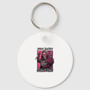 Llavero Camiseta de terror vintage con Halloween grabado a