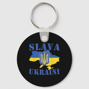 Llavero Camiseta de Ucrania Slava Ukraini Bandera ucranian