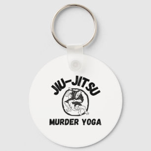 Llavero Camiseta de Yoga Asesino Divertida Jiu Jitsu Brasi