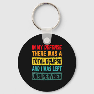 Llavero Camiseta Defensa Allí Eclipse Total Solar