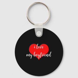 Llavero Camiseta del Día de San Valentín Romántica y Bonit
