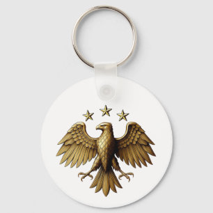 Llavero Camiseta del Emblema del Águila de la Identidad Mo