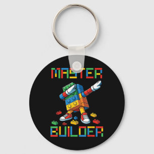 Llavero Camiseta del Maestro Constructor Bloques de Constr