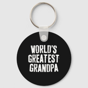 Llavero Camiseta del mejor abuelo del mundo Papa Hombres D