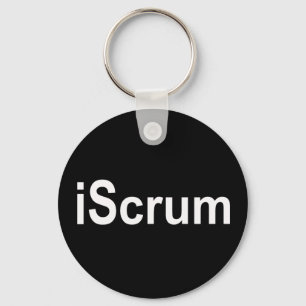 Llavero camiseta del melé del rugbi del iScrum