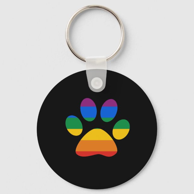 Llavero Camiseta del orgullo gay (Anverso)