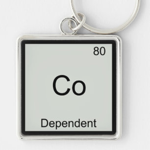 Llavero Camiseta del símbolo del elemento de química diver