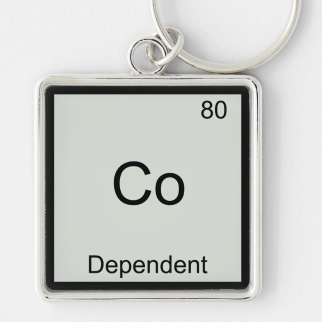 Llavero Camiseta del símbolo del elemento de química diver (Frente)