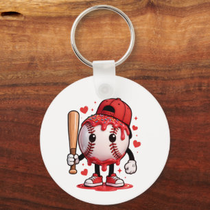 Llavero Camiseta deportiva infantil con mascota de dibujos