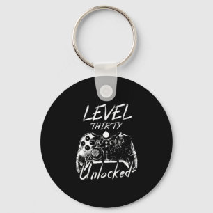 Llavero Camiseta desbloqueada nivel 30 regalo de 30 años p