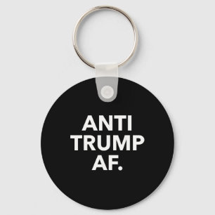Llavero Camiseta divertida anti Trump para adultos - Uni