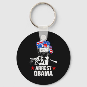 Llavero Camiseta Divertida Arresto Obama 2025 Arresto Obam
