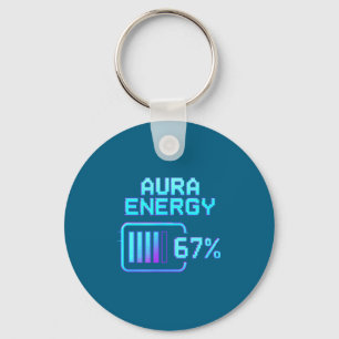 Llavero Camiseta Divertida Aura Energía 67 Seis Siete