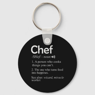 Llavero Camiseta Divertida Chef Cocina Barbacoa Enfriar Co