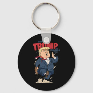 Llavero Camiseta Divertida Corre Como Si Trump Te Estuvier
