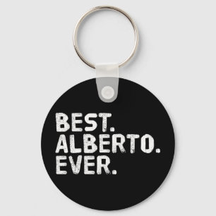 Llavero Camiseta divertida de Alberto para hombres regalo 