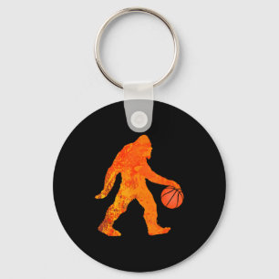 Llavero Camiseta divertida de baloncesto de Bigfoot para n